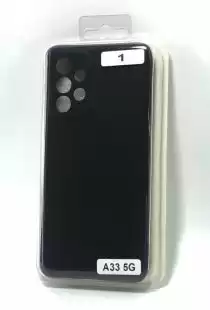 Чохол Samsung A33(5G) Silicon Original FULL №1 Black (4you)