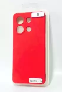 Чохол Xiaomi Redmi Note 13(4G) Silicon Original FULL №5 Red (4you)