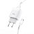 СЗУ-USB HOCO C72Q QC3.0 2A 1 Usb + кабель Type-C (блистер) White/grey
