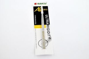 Пінцет прямий Baku A8 SS SA Ultra сріблястий (W)