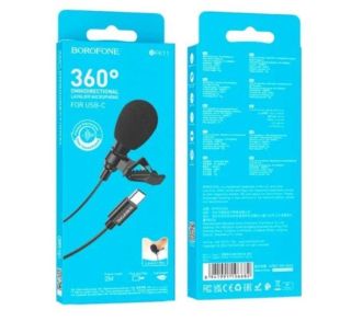 Мікрофон BOROFONE BFK11 (Type-C) Black