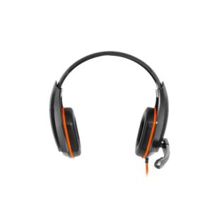 Наушники Gemix W-330 (микрофон, мониторы) Black/orange