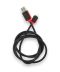 Usb-cable iPhone 5 4you Niagara ( 2.1A, чорний, 1.2м )