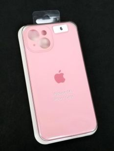 Чохол iPhone 12 Silicon Case original FULL Camera №6 light pink(4you)