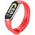 Ремінець на браслет фітнес Xiaomi mi band 8/9 Light red