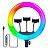 Кольцевая лампа RGB MJ36 36см (три держателя, без подставки)