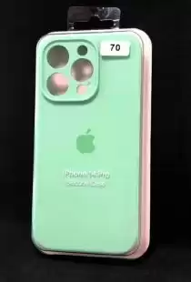 Чохол iPhone 14Pro Silicon Case original FULL Camera № 70 mint ( 4you )