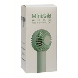 Вентилятор ручний бездротовий GXQC DC03 АКБ 1200 mAh зелений (M) - Ціна Тижня!