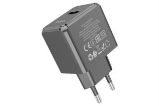 СЗУ-USB HOCO CS11A 1 Usb Black (блістер)