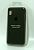 Чехол iPhone XS Max Silicon Case original FULL №74 olive (4you)