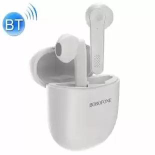 Bluetooth-гарнітура BOROFONE BE49 (Bluetooth 5.0) White