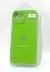 Чохол iPhone 15Plus Silicon Case original FULL Camera №31 lime green (4you) 