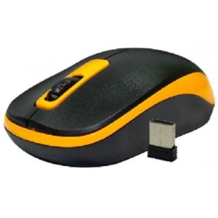 Мышь беспроводная Frime FWMO-220BY (1200dpi) Black/yellow