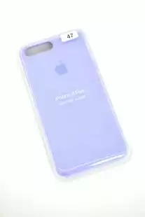 Чохол iPhone XS Max Silicon Case original FULL №47 lilac (4you)