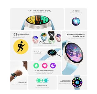 Часы Smart Watch 4you BENEFIT+ (1.38",Звонки,Full,Da Fit,12мес,РРЦ 1473грн) Ocean - ВКУСНАЯ ЦЕНА!
