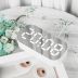 Настільний годинник DS-6637 White