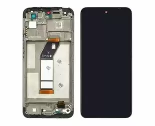 LCD Xiaomi Redmi 10 з чорним тачскріном + корп.рамка ( М ) 