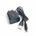 МЗП 4you A12 (1200mAh - 100%, 1 USB, Led підсвічування, Exclusive design) black + Type C