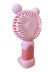 Вентилятор ручний MINI FAN SD-88 (підставка для телефону, 3 режими) Pink