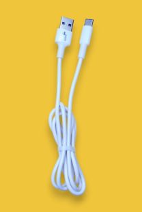 Usb-cable Type-C 4you Tems white (2A) (от10шт - 10%)