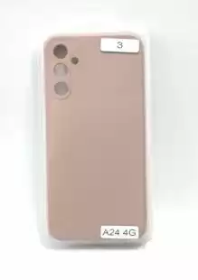 Чохол Samsung A24(4G) Silicon Original FULL № 3 Pink sand ( 4you )