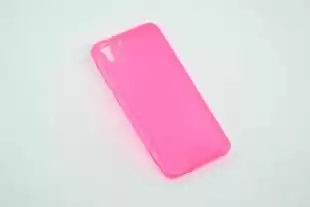 Чохол iPhone 4 / 4S Silicon (звичайний) pink "Акційна ціна"