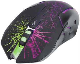 Мышь проводная MARVO M207 (игровая, Led) Black