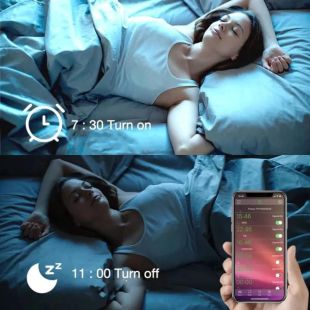 Розумна лампочка Q7 (7W, E27, app control, Timing, Remote Control)