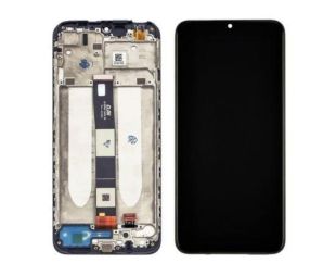 LCD Xiaomi Redmi 9A / Redmi 9C с черным тачскрином + корпусная рамка (M)