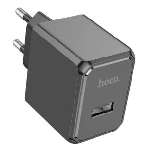 СЗУ-USB HOCO CS11A 1 Usb Black (блістер)
