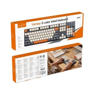 Клавіатура провідна HOCO GM61 3-color Star gray