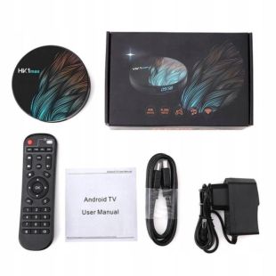 Smart TV HK1 MAX 4/32 GB (RK3318 Quad-Core 64bit Cortex-A53 Android 9.0/10.0 4Core 64bit Penta)