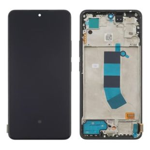 LCD Xiaomi Redmi Note 13(4G) із чорним тачскрином + корпусна рамка OLED (M)