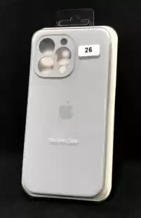 Чохол iPhone 15Pro Silicon Case original FULL Camera №26 ash (4you)