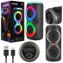 Портативна колонка MS-3637BT (USB+SD+Bluetooth+FM+LED) Black