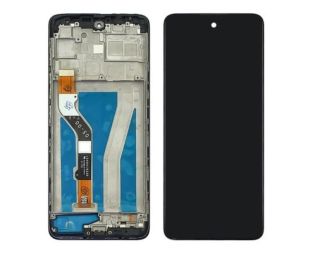 LCD Motorola G60 (XT2135)/ G60S (XT2133-2) з чорним тачскрином + корпусна рамка (М)