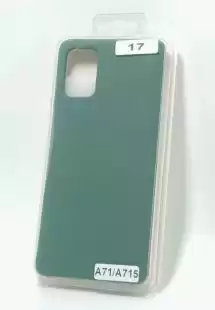 Чохол Samsung A71/A715 Silicon Original FULL №17 Dark green (4you)