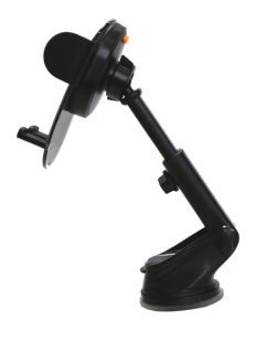 Holder 4you GL10 Black (висувна ніжка , прозр частина, присоска, класичний кріплення, РРЦ-267г) 