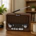 Радіоприймач Golon RX-7070BT (Bluetooth, USB, microSD) Brown