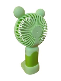 Вентилятор ручний MINI FAN SD-88 (підставка для телефону, 3 режими) Green