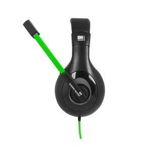 Наушники Gemix N3 (микрофон, мониторы) Black/green
