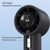 Вентилятор ручний SKR-F638 (LED, індикатор заряду Type-C) Black