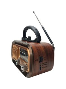 Радіоприймач Golon RX-BT628 (USB+SD) Gold