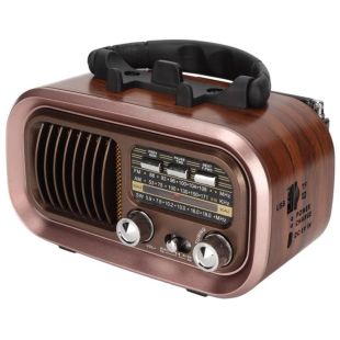 Радиоприемник Golon RX-BT628 (USB+SD) Brown