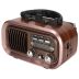 Радиоприемник Golon RX-BT628 (USB+SD) Brown