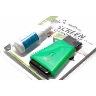 Спрей набор для поклейки стекла SW-1092 ( мягкая лопатка,кисточка,спрей) (W) 