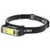 Фонарик налобный LED T124 XPE + COB, 150 lm,АКБ сменный18650 1200 mAh, Type-C, 5 режимов, black(М)