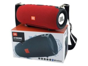 Портативна колонка JBL XTREME 13 (22 * 8 * 9) (Bluetooth, USB, FM, 2 дин, ремінець, Soft touch) Red