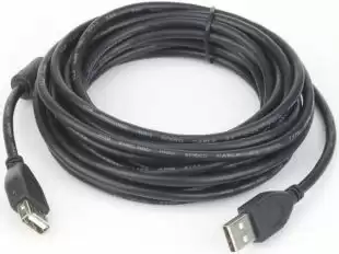Кабель Cablexpert CCF-USB2-AMAF-10 (USB2.0 A-тато/A-мама, 3м, феррит)