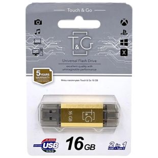 Usb 16Gb T&G 009 Star series (Type C 2.0) Gold